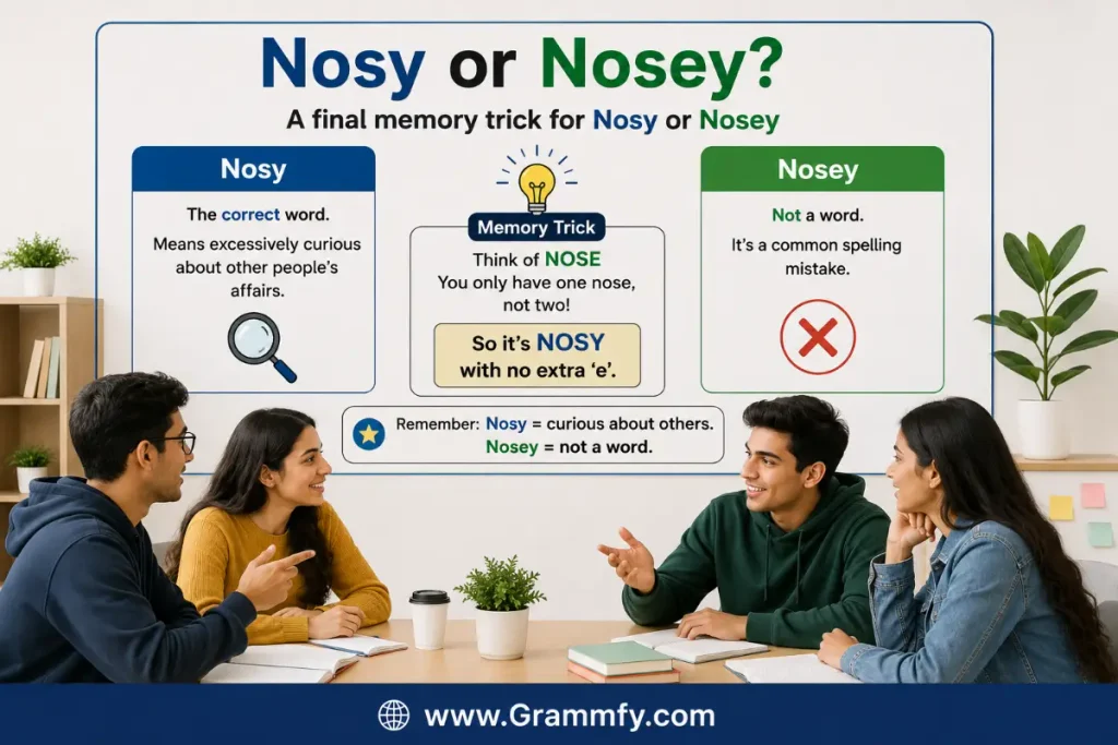 A final memory trick 
