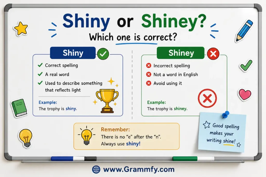 A Quick Context Guide about "Shiny or Shiney"