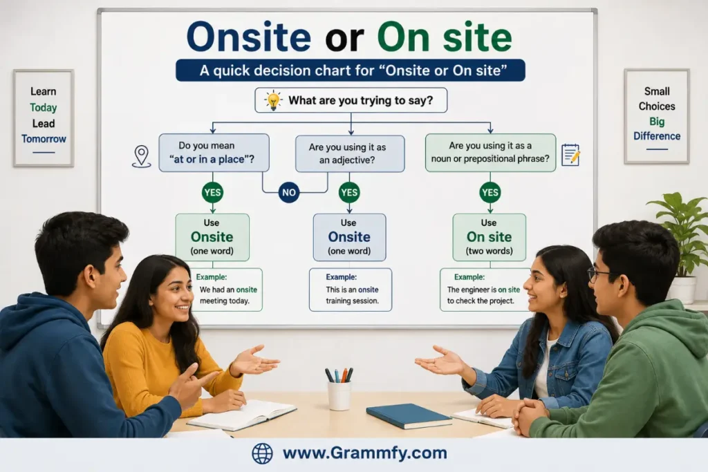 A quick decision chart 