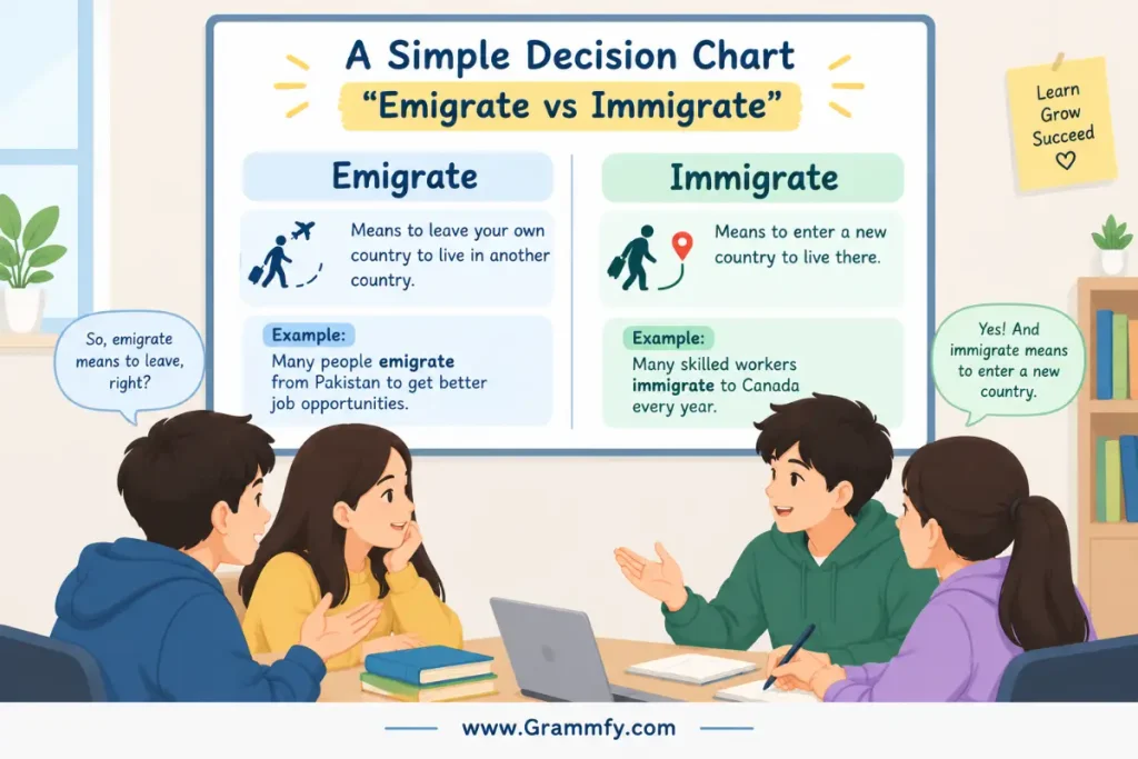 A Simple Decision Chart "Emigrate vs Immigrate"
