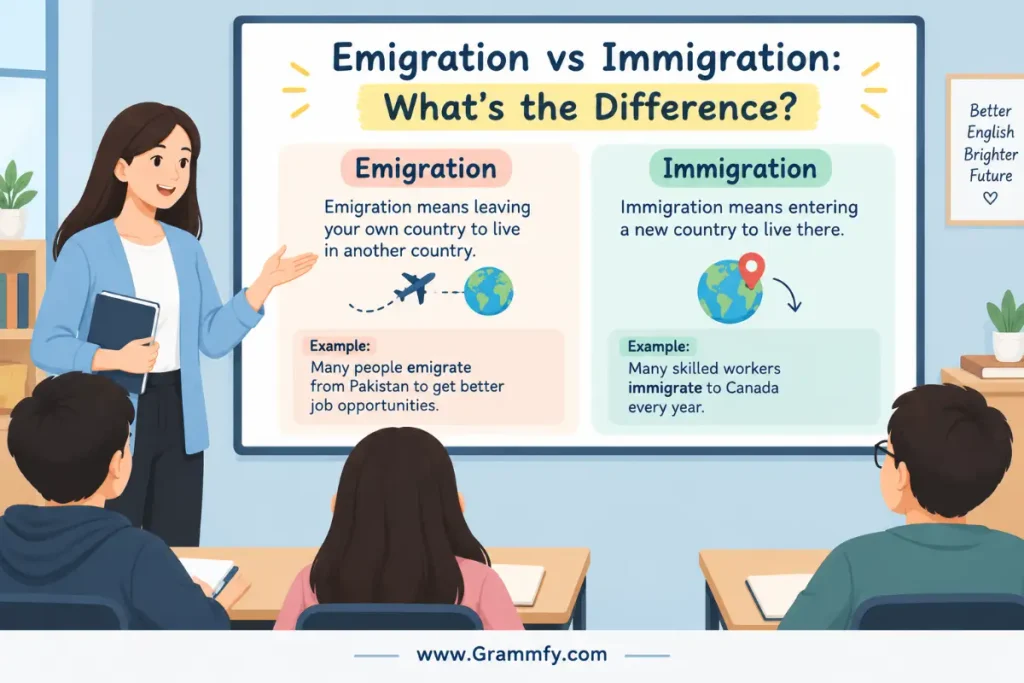 Emigration vs Immigration: What's the Difference?