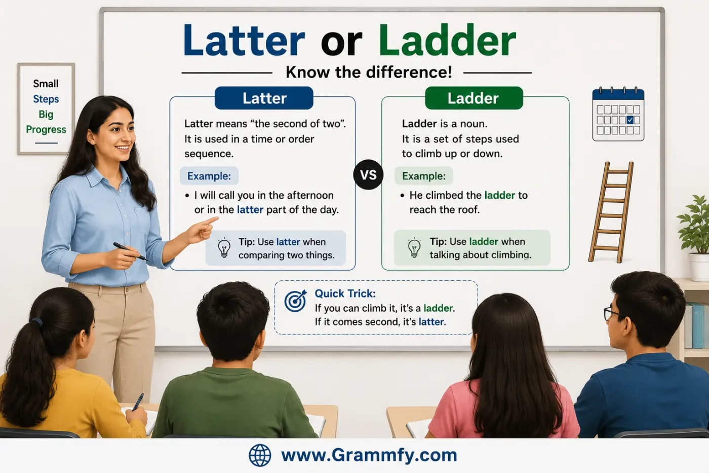 Latter or Ladder