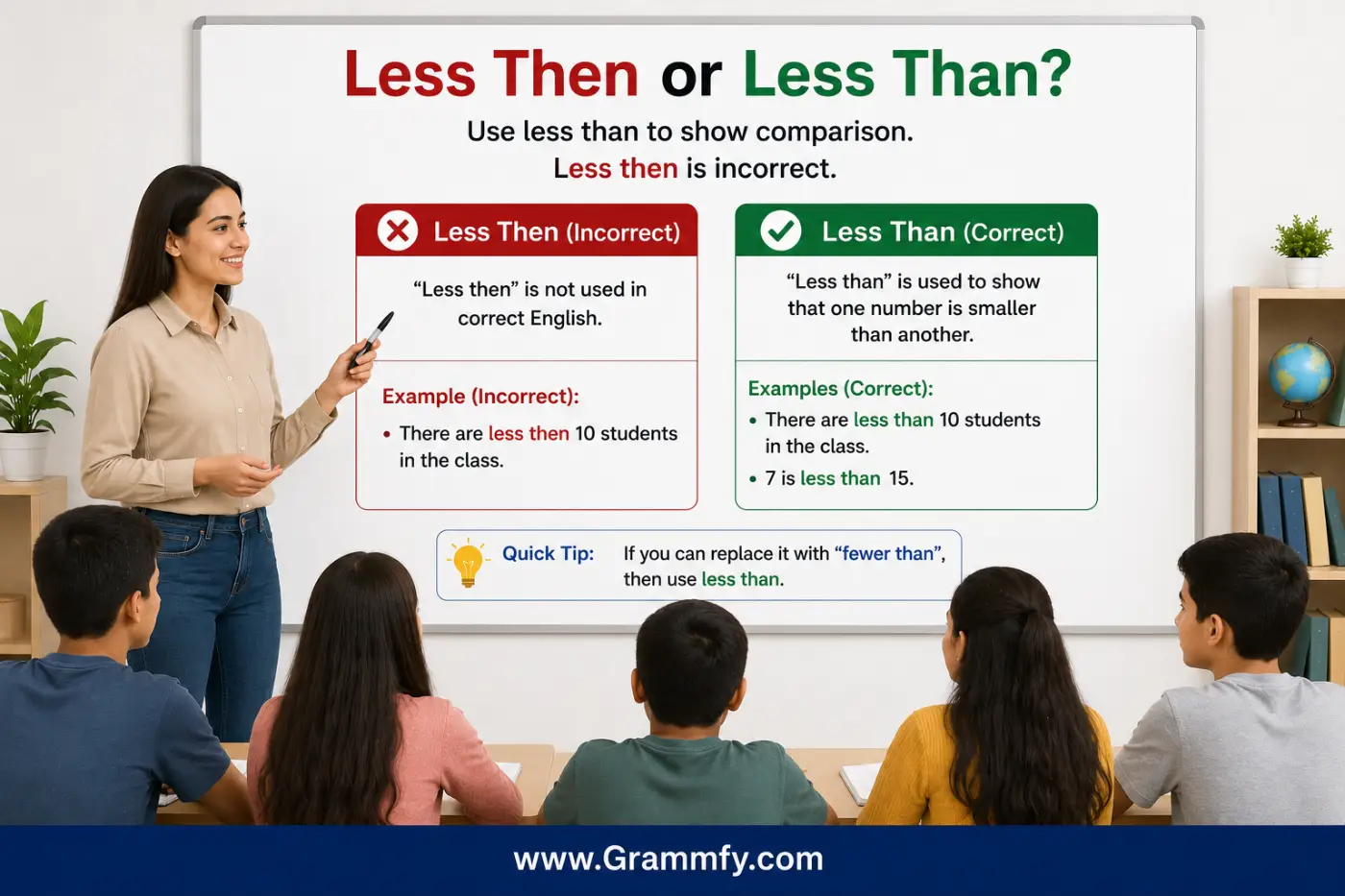 Less Then or Less Than
