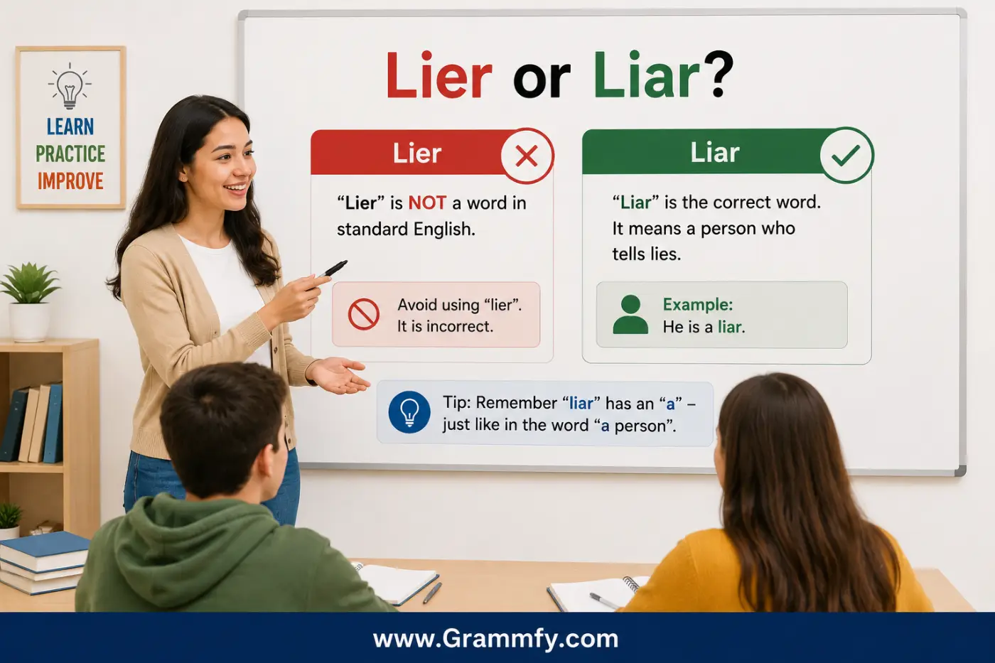 Lier or Liar