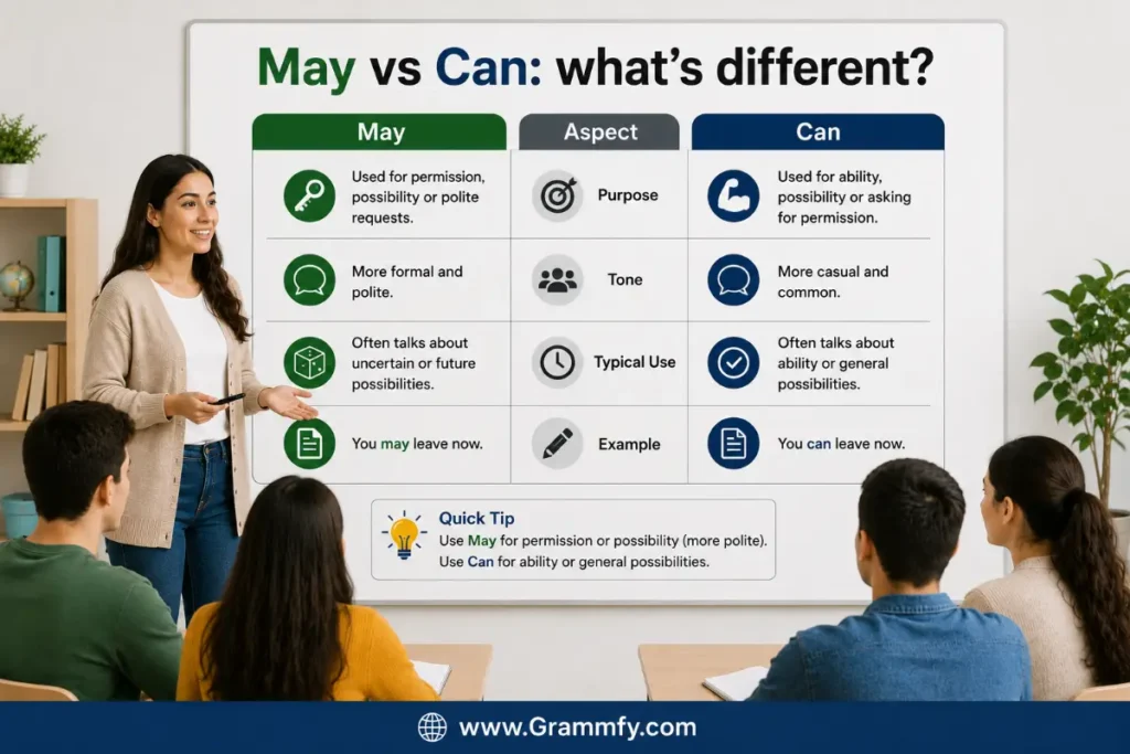 May vs Can: what's different?