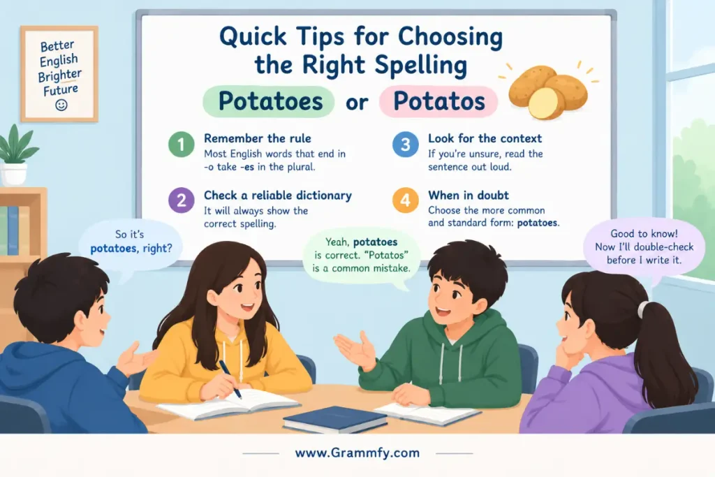 Quick tips for choosing the right spelling