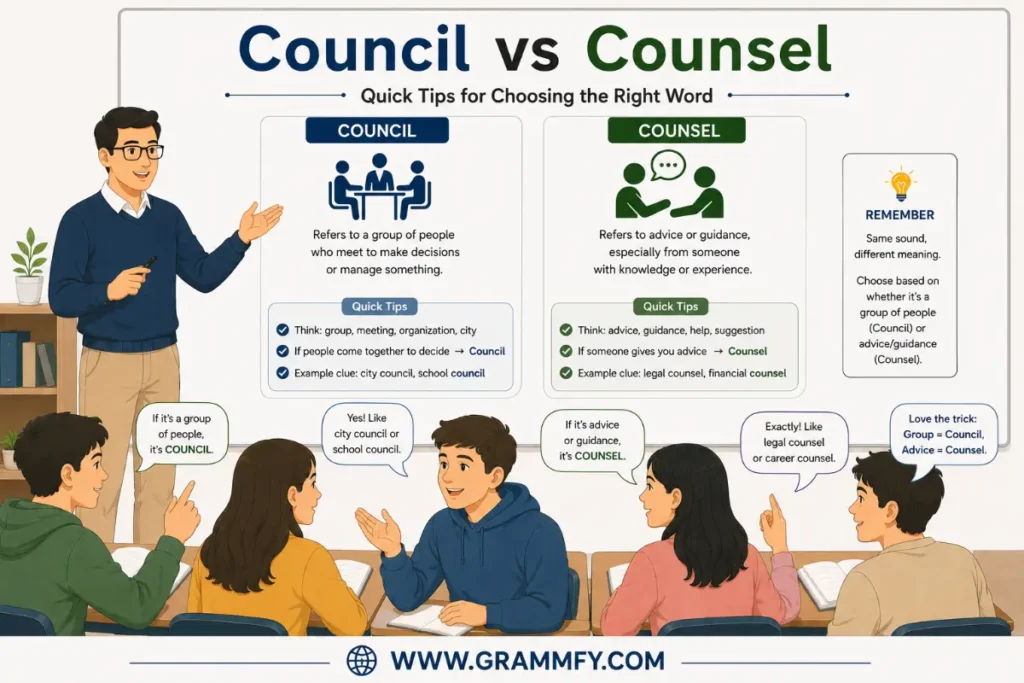 Quick tips for choosing the right word 