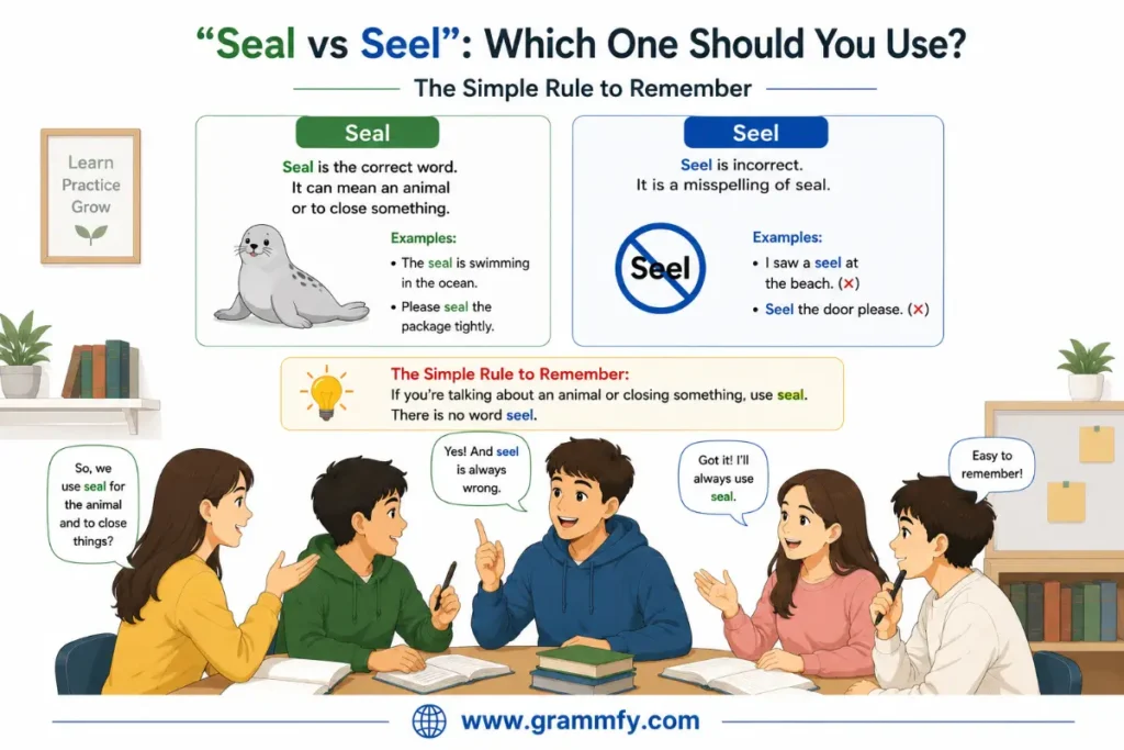 "Seal vs Seel": Which One Should You Use?