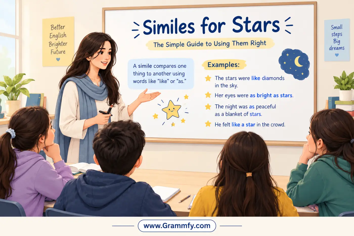 Similes for stars