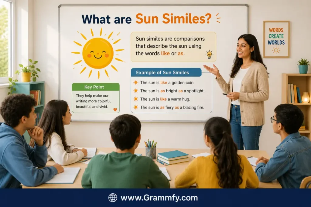 What are Sun Similes?