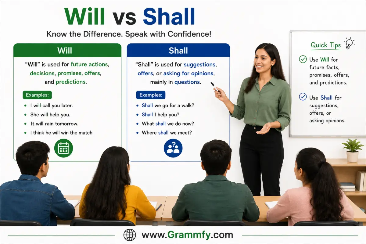 Will vs Shall