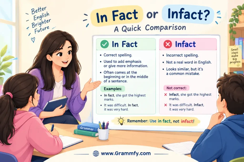 A quick comparison chart
