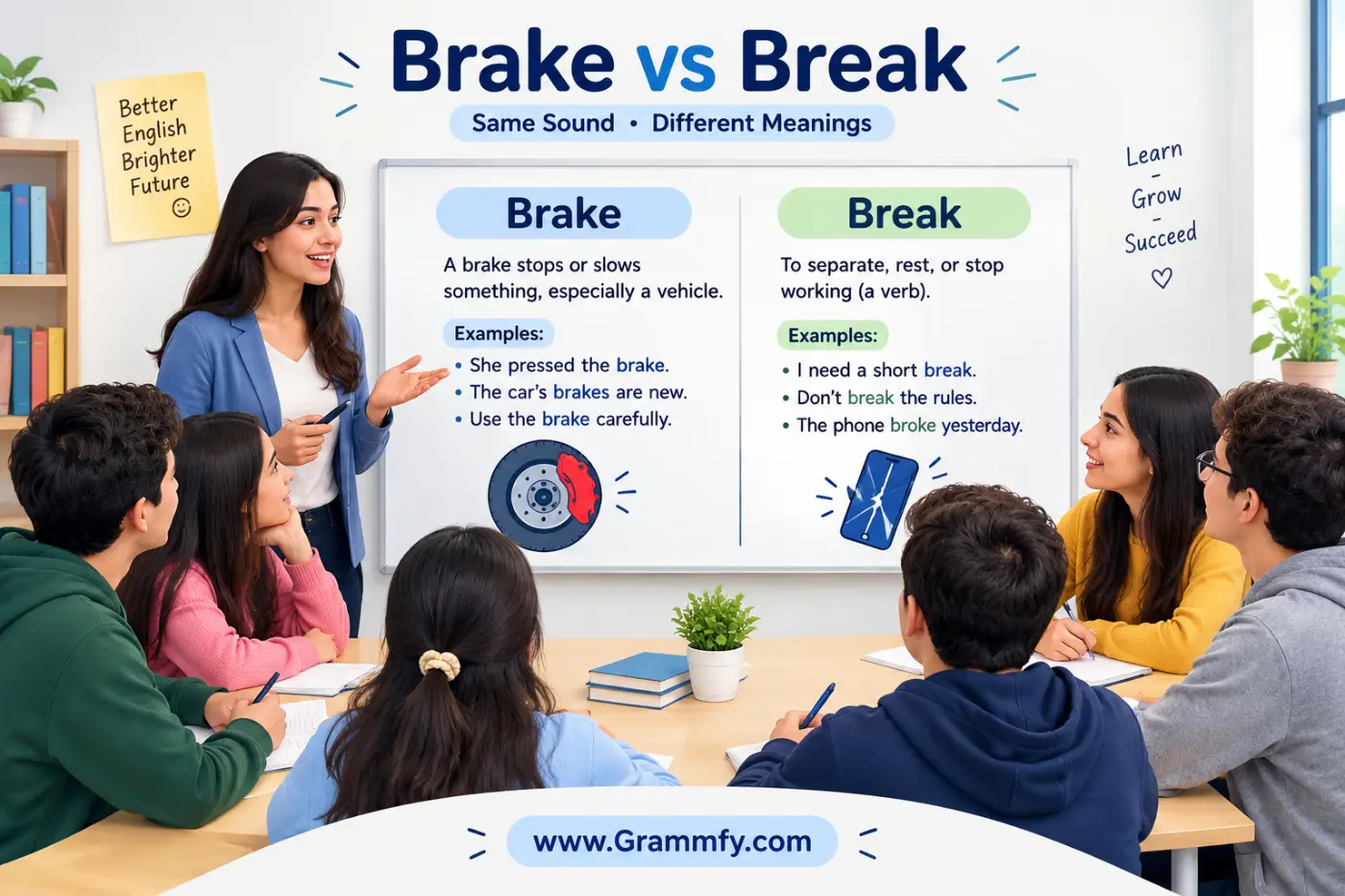 Brake vs Break