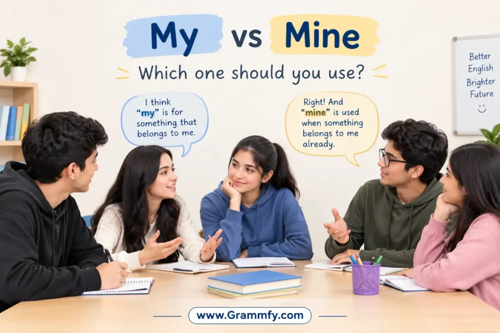 My vs Mine: Which one should you use?