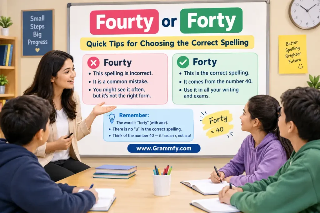 Quick tips for choosing the correct spelling
