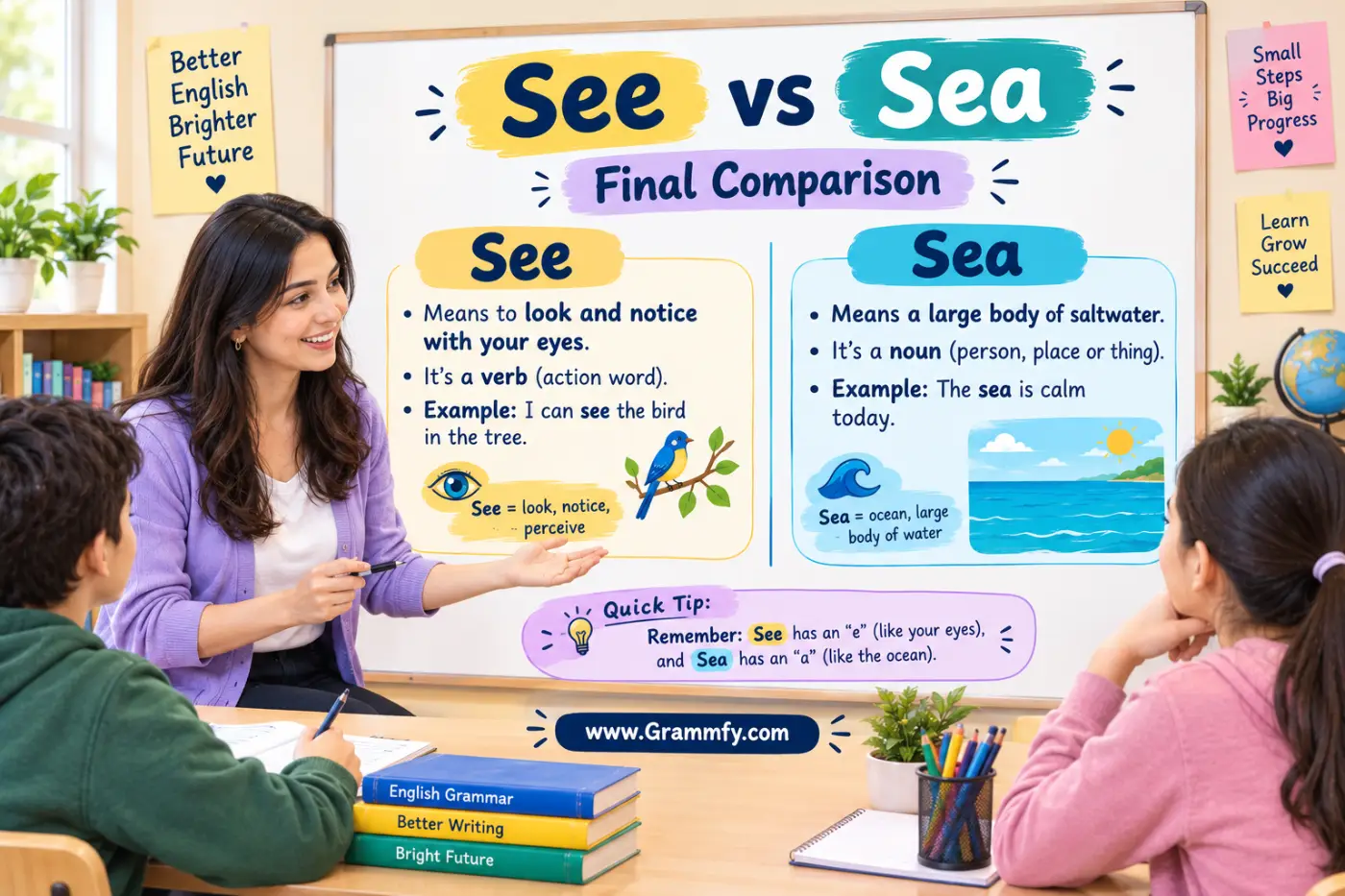See vs Sea