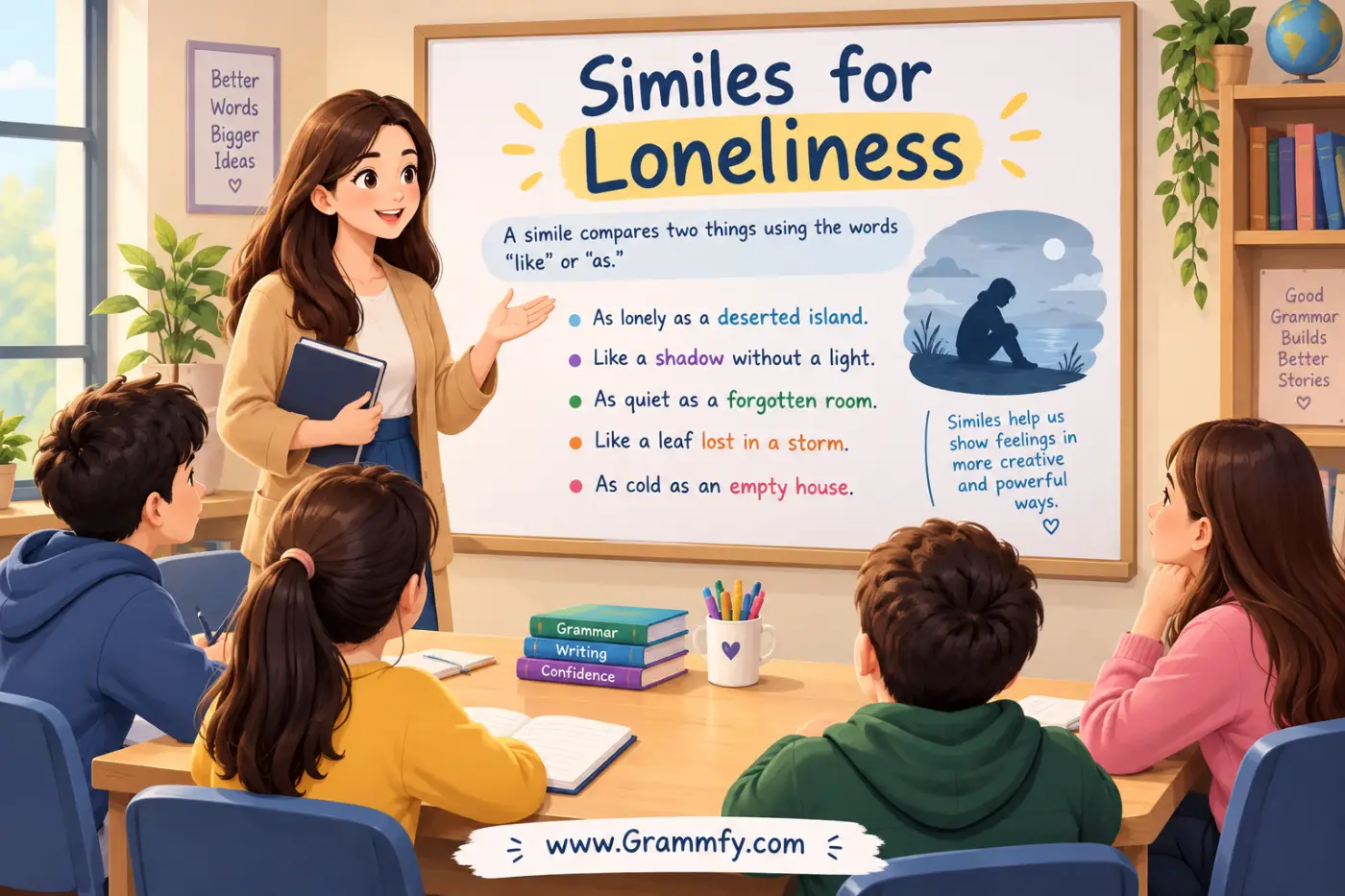 Similes for Loneliness