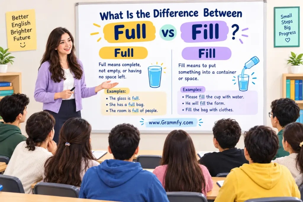 What Is the Difference Between Full vs Fill?